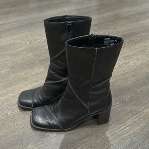 Vintage Leather Y2K Boots